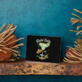 Feelin' Salty Margarita Funny Cinco De Mayo Fotoplatte (Seite)