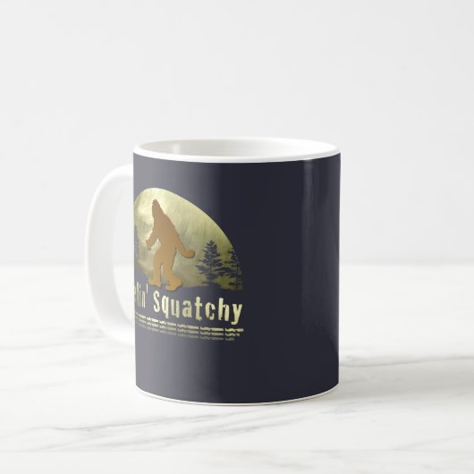 Feelin' Squatchy Kaffeetasse (Vorderseite Links)