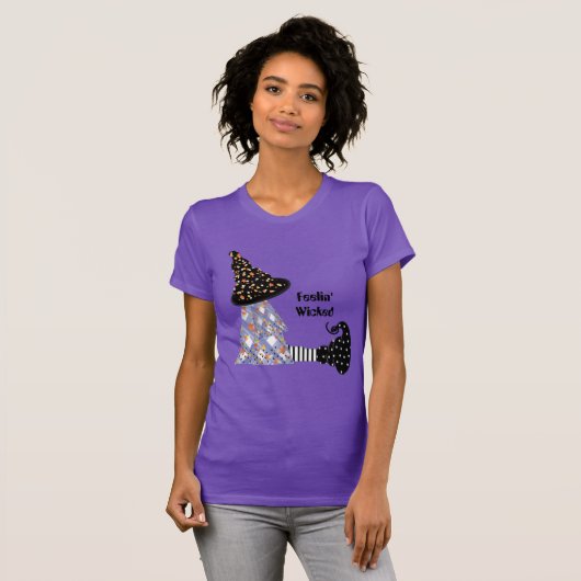 Feelin' Wicked Witz T-Shirt (Vorne ganz)