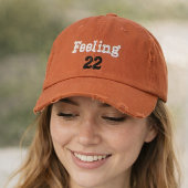 Feeling (22)personalized  Embroidered Baseball Cap Bestickte Baseballkappe