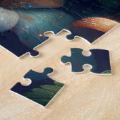 Feeling auf einem Pilz | Leer Puzzle (Seite)