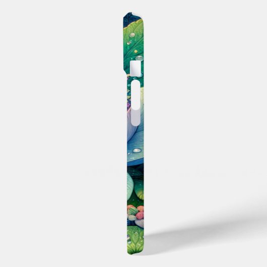 Feeling auf einer Personalisierten Blume Case-Mate iPhone Hülle (Rückseite / Links)