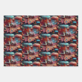 Feeling auf einer Personalisierten Blume Geschenkpapier Set (Vorderseite 2)