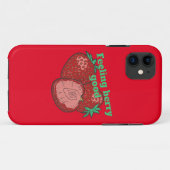 FEELING BERRY GOOD funny strawberry fruit          Case-Mate iPhone Hülle (Rückseite (Horizontal))
