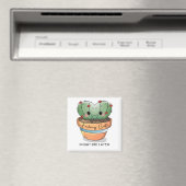 Feeling cute cactus succulent red flower customize magnet (In Situ (Geschirrspüler))