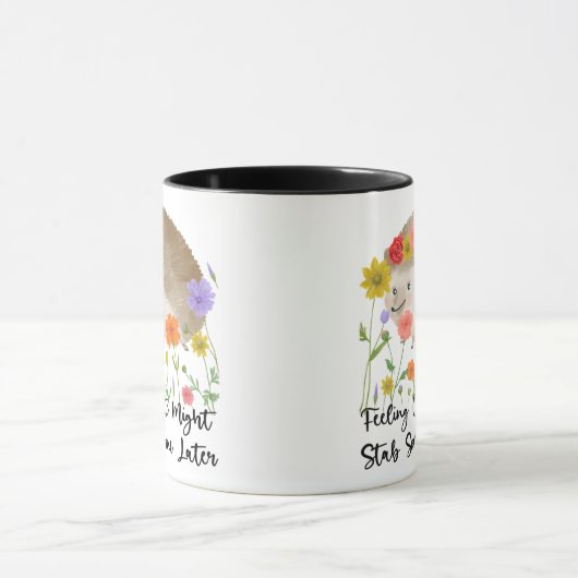 Feeling Cute Might Stab Someone Later Tasse (Zentrum)