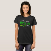 Feeling Kinda Irish Ish Today Shamrock Proud St Pa T-Shirt (Vorne ganz)