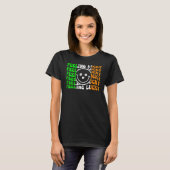 Feeling Lucky Irish Flag Shamrock Leaf St Patrick' T-Shirt (Vorne ganz)
