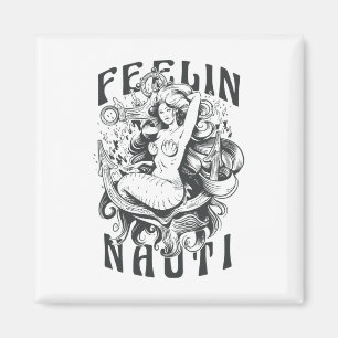 Feeling Nauti - Segelyacht Bootsfahren Sommer Und Magnet