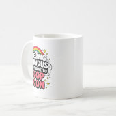 Feeling Nervous Might Have To Op Soon, Funny Sayin Kaffeetasse (Vorderseite Links)