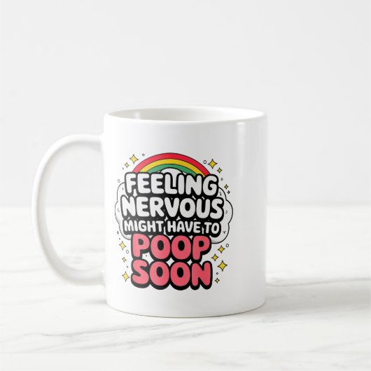 Feeling Nervous Might Have To Op Soon, Funny Sayin Kaffeetasse (Links)