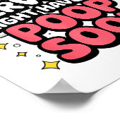 Feeling Nervous Might Have To Op Soon, Funny Sayin Poster (Ecke)