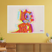 Feeling Phelix Leinwanddruck (Insitu (Wohnzimmer))