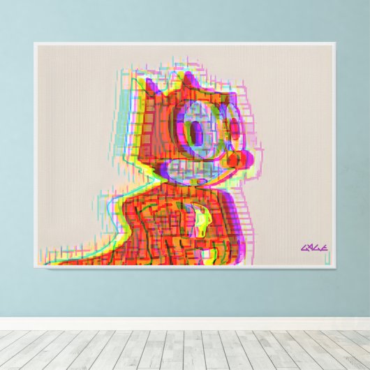 Feeling Phelix Leinwanddruck (Insitu (Holzboden))