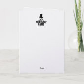 Feeling ptero-ble funny punny get well card karte (Rückseite)