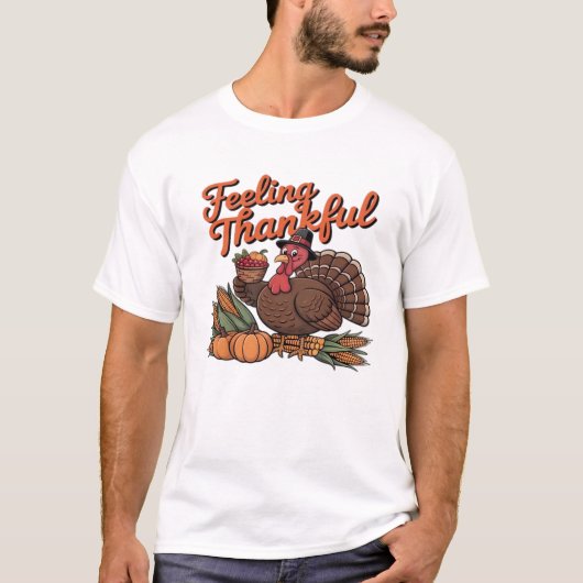 Feeling thankful Classic T-Shirt (Vorderseite)