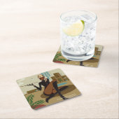 Feeling' the Spirit Rechteckiger Pappuntersetzer (Vor Ort)