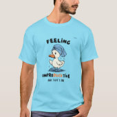“Feeling unPRODUCKtive” Funny Duck T-Shirt (Vorderseite)