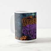Feeling Witchy Mug – Spooky Coffee Cup Kaffeetasse (Vorderseite Links)