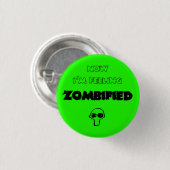 Feeling zombified button (Vorne & Hinten)