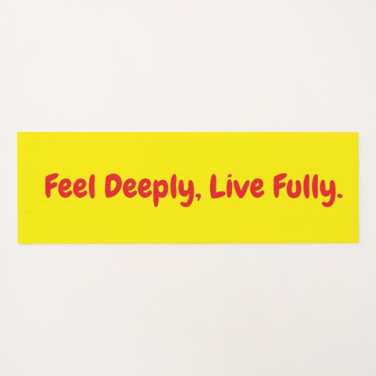 feelings is yogamatte (Rückseite (Horizontal))