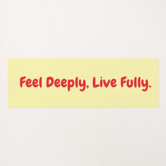 feelings is yogamatte (Rückseite (Horizontal))