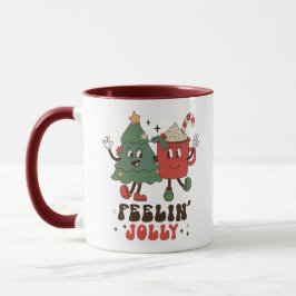 Feelin's Joli Weihnachtsfeiertage Funny Retro Tasse