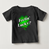 Feelin's Lucky? Baby T-shirt (Vorderseite)