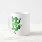 Feelin's Lucky? Kaffeetasse (Vorderseite Links)