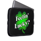 Feelin's Lucky? Laptopschutzhülle (Vorne Rechts)