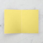 Feel'n Beeachy - Funny Bee Beach Greeting Card Karte (Innenseite)