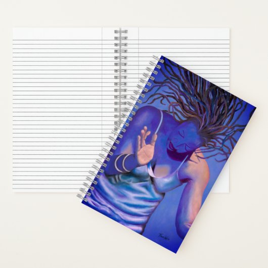 "Feels Alright" - SpiralNotebook Notizblock (Innen)