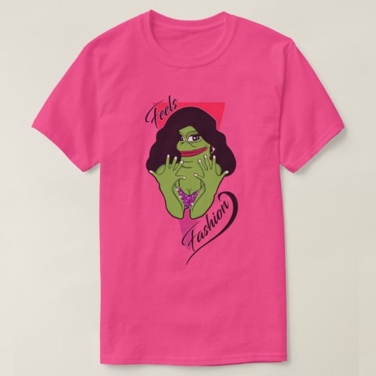 Feels Fashion Frog T-Shirt (Design vorne)