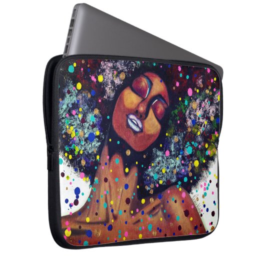 Feels Good - Laptopschutzhülle (Vorne Rechts)