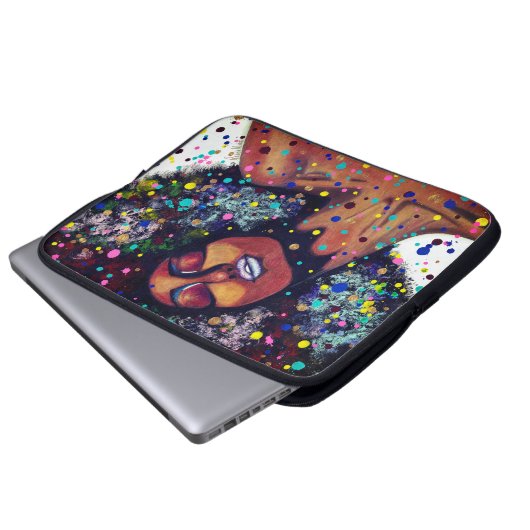 Feels Good - Laptopschutzhülle (Vorne Knopf)