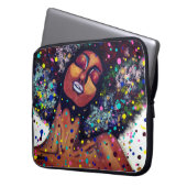 Feels Good - Laptopschutzhülle (Vorderseite Links)