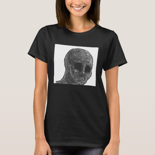 Feels Guy Wojak Meme Doomer  1 T-Shirt (Vorderseite)
