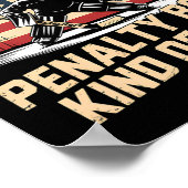 Feels Like A Penalty Box Kind Of Day _24  Poster (Ecke)