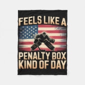 Feels Like A Penalty Box Kind Of Day _7  Fleecedecke (Vorderseite)