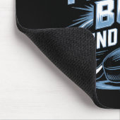 Feels Like A Penalty Box Kind Of Day Funny Hockey Mousepad (Ecke)
