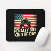 Feels Like A Penalty Box Kind Of Day Funny Hockey Mousepad (Mit Mouse)