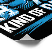 Feels Like A Penalty Box Kind Of Day Funny Hockey  Poster (Ecke)