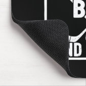 Feels Like A Penalty Box Kind Of Day Hockey Player Mousepad (Ecke)