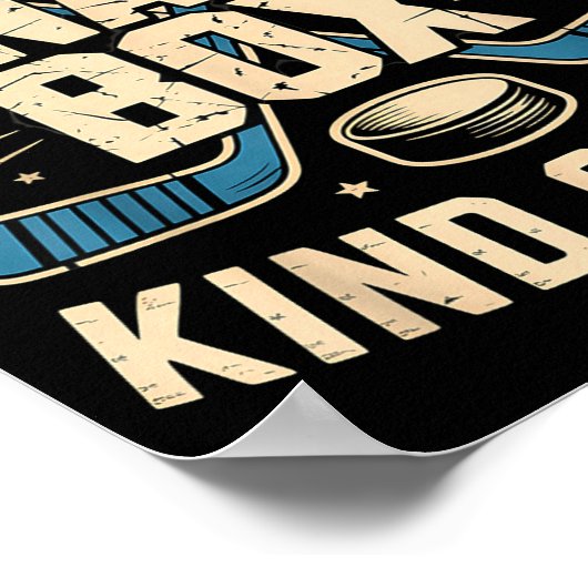 Feels Like A Penalty Box Kind Of Day Poster (Ecke)