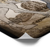 Feen am Weißen Pferd Poster (Ecke)