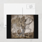Feen am Weißen Pferd Postkarte (Vorne/Hinten)