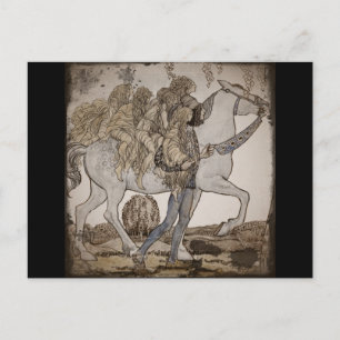 Feen am Weißen Pferd Postkarte