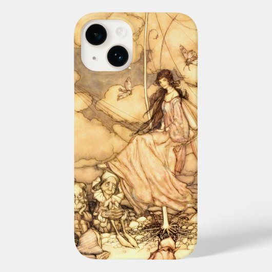 Feen Arthur Rackham Case-Mate iPhone Hülle (Rückseite)