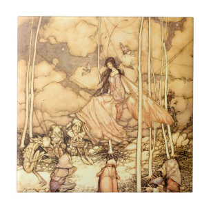 Feen Arthur Rackham Fliese