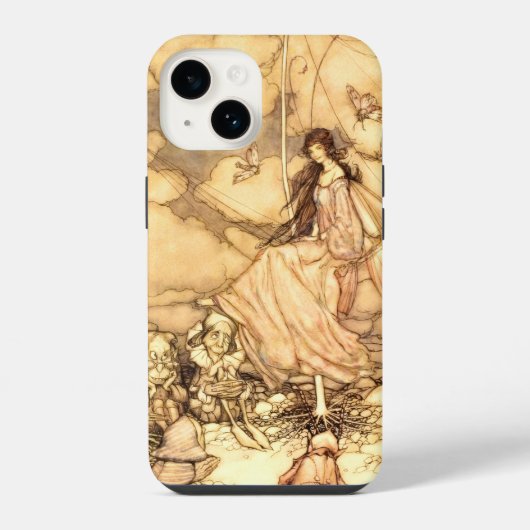 Feen Arthur Rackham iPhone Hülle (Rückseite)